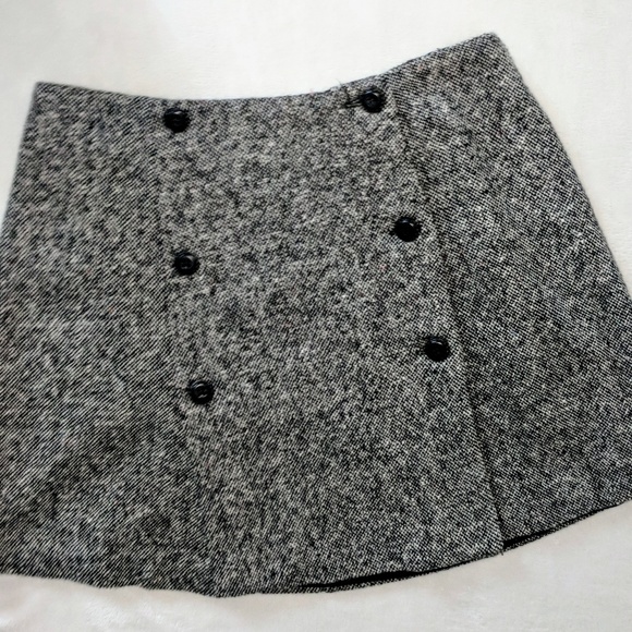 BCBG Paris Vintage 2pc Wool Set Blazer 6 Skirt 4 - Picture 3 of 8